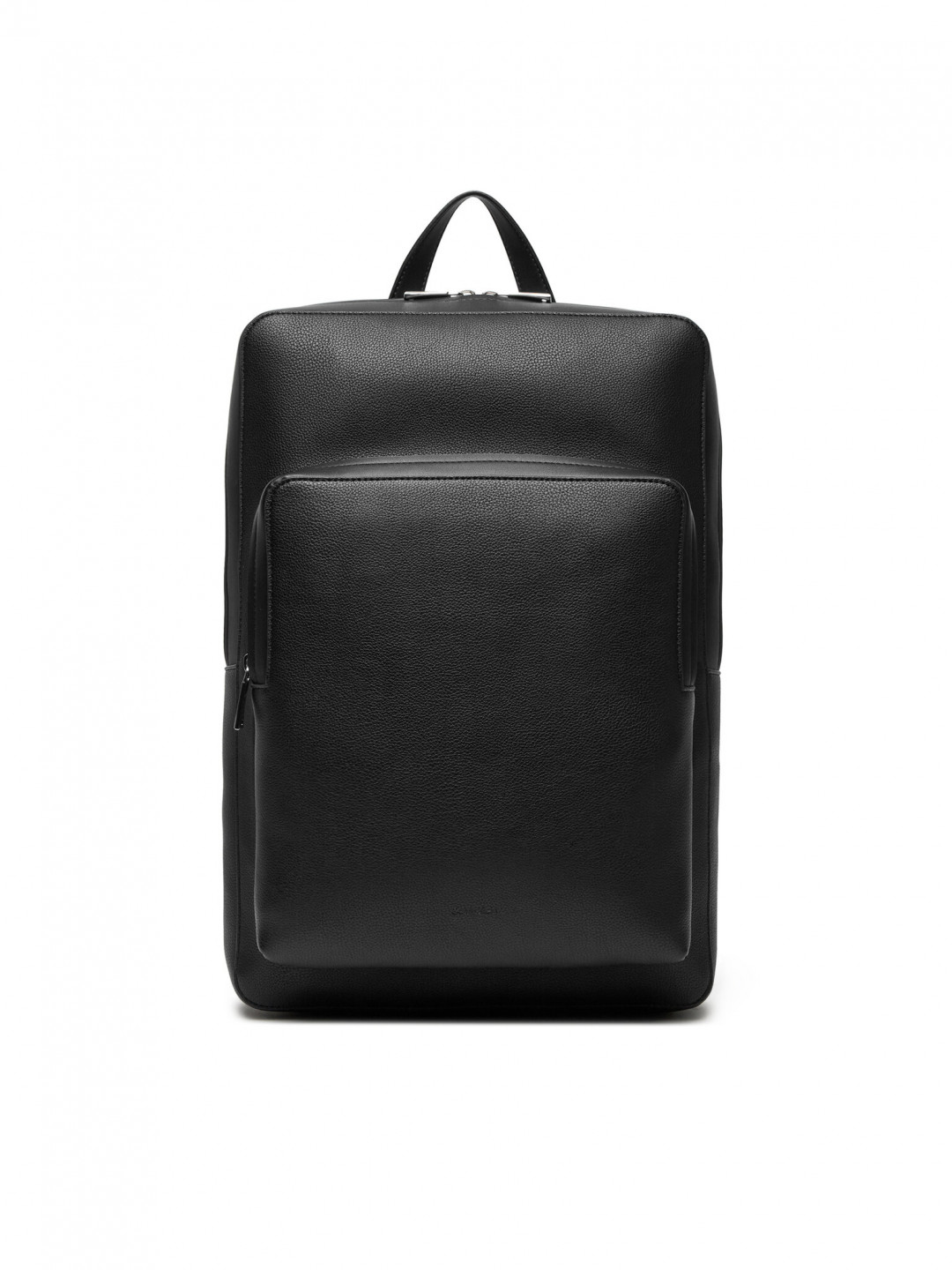 Calvin Klein Batoh Micro Pebble Slim Sq Bp 42 LV04D3005G Černá